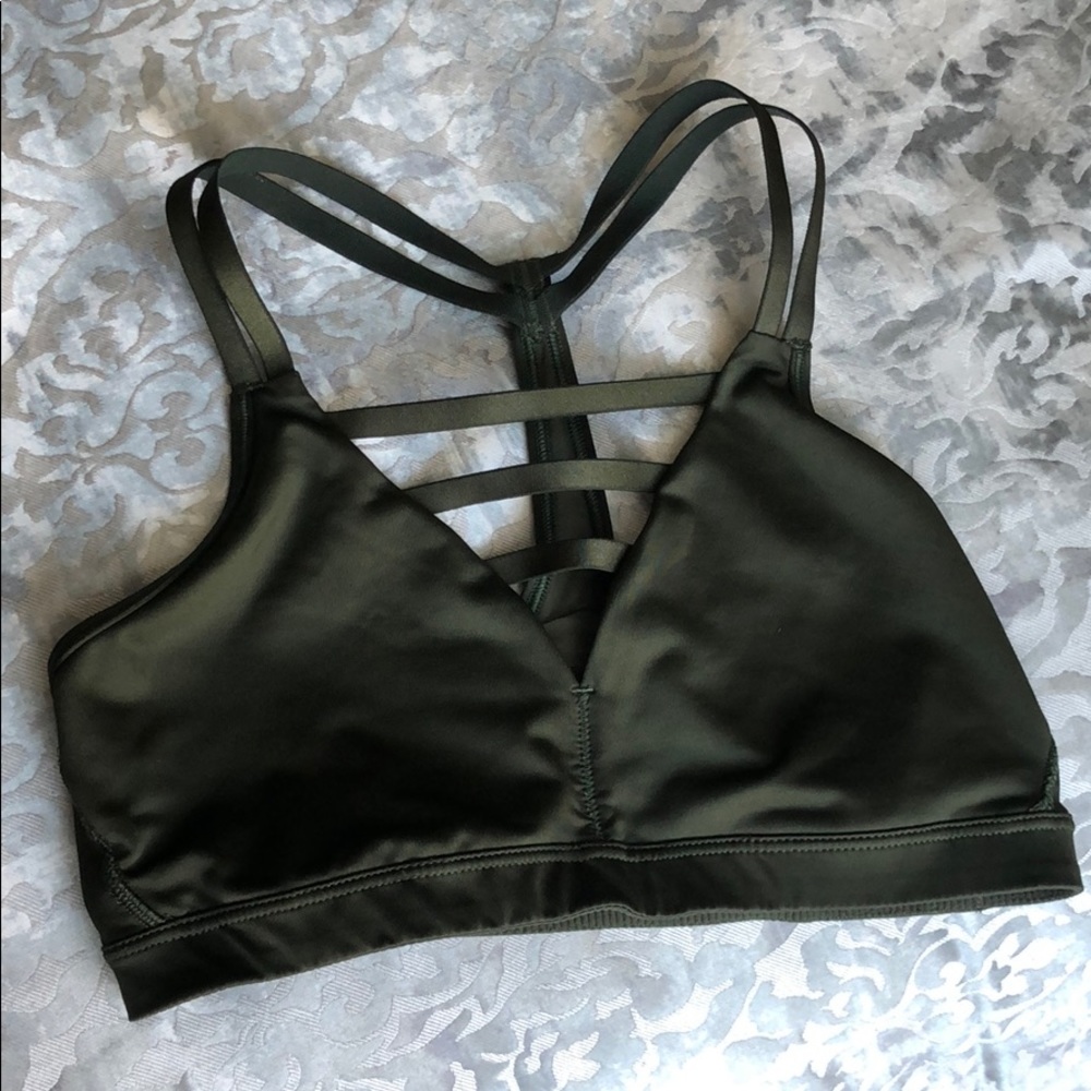 Victoria’s Secret Dark Green Sports Bra Small